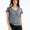 Women CHRLDR Tops | Ava V-Neck Layering Tee