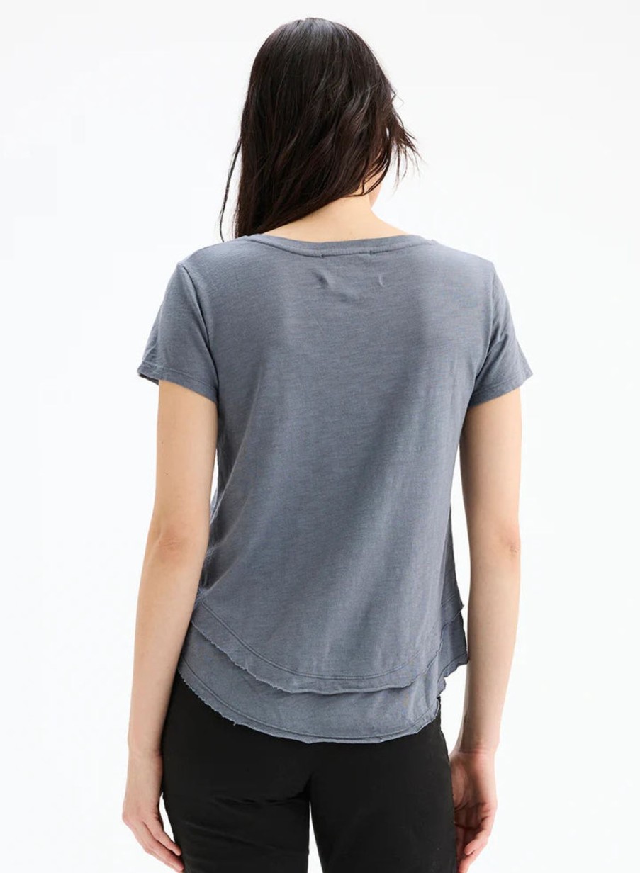 Women CHRLDR Tops | Ava V-Neck Layering Tee