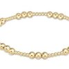 Women Enewton Bracelets | Classic Joy Pattern 4Mm Bead Bracelet- Gold