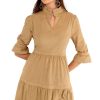 Women Gretchen Scott Dresses | Ultra Suede Teardrop Dress