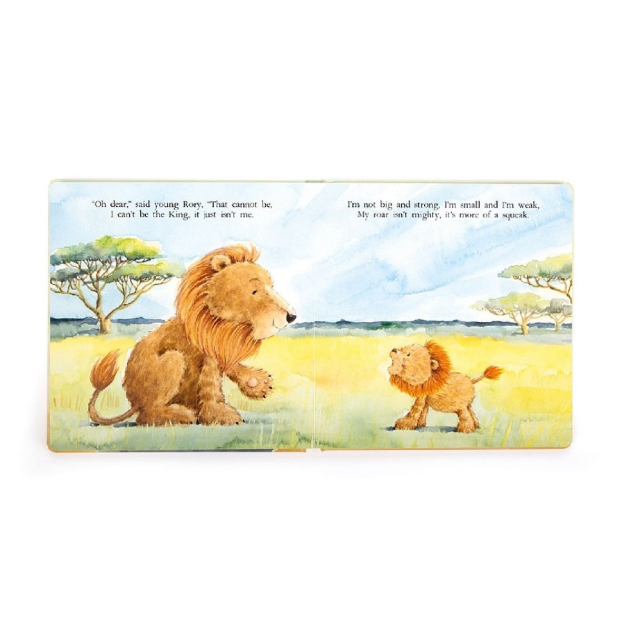 Littles Jellycat | The Very Brave Lion Book