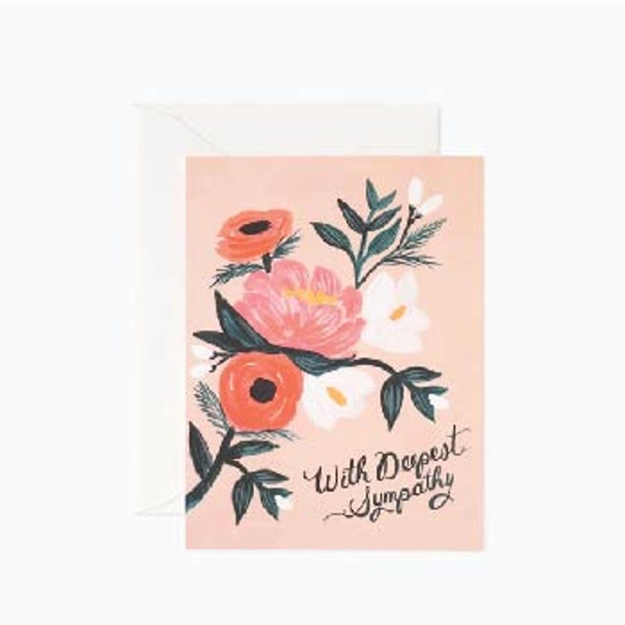 Art & Paper Rifle Paper Co. | With Deepest Sympathy Card