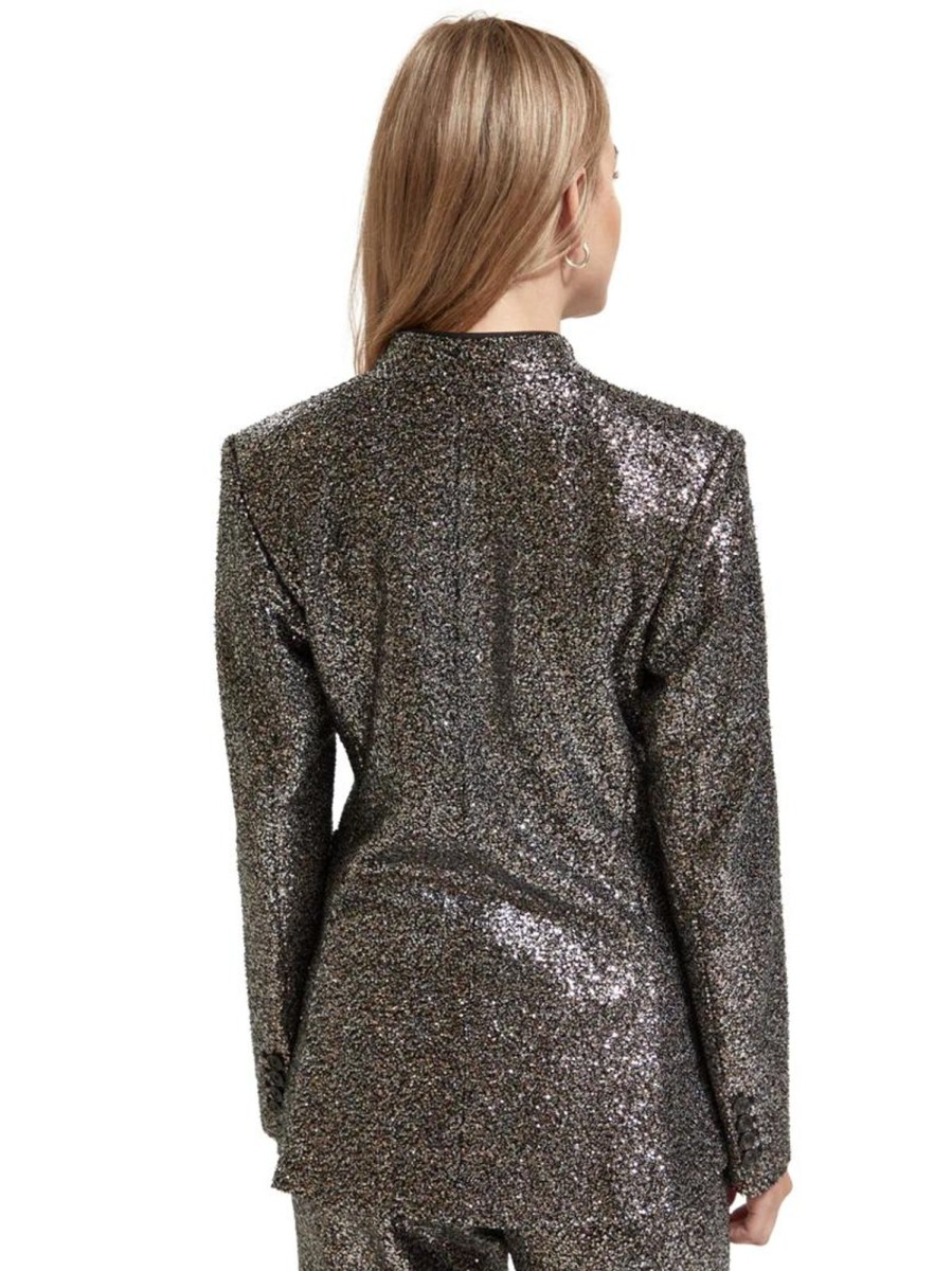 Women Scotch & Soda Sweaters & Jackets | Mixed Sequin Blazer