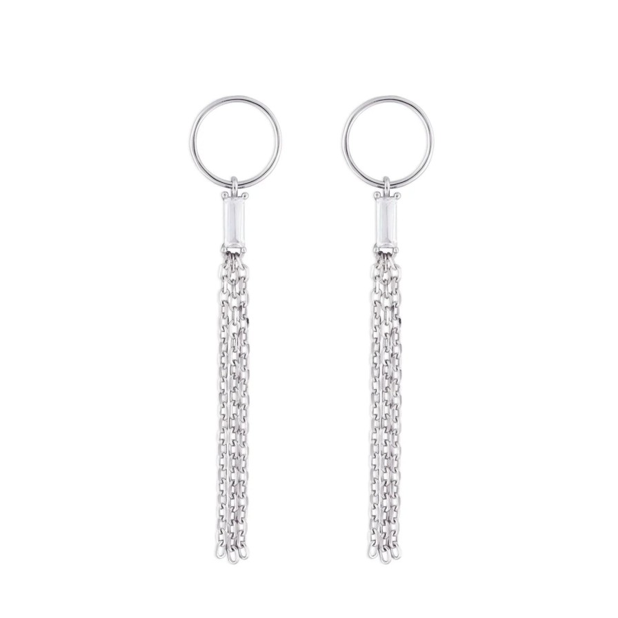 Women Fyb Earrings | Jessa Earrings-Silver