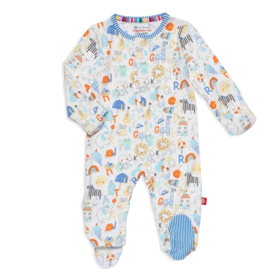 Littles Magnetic Me | Alpha Pop Modal Magnetic Footie