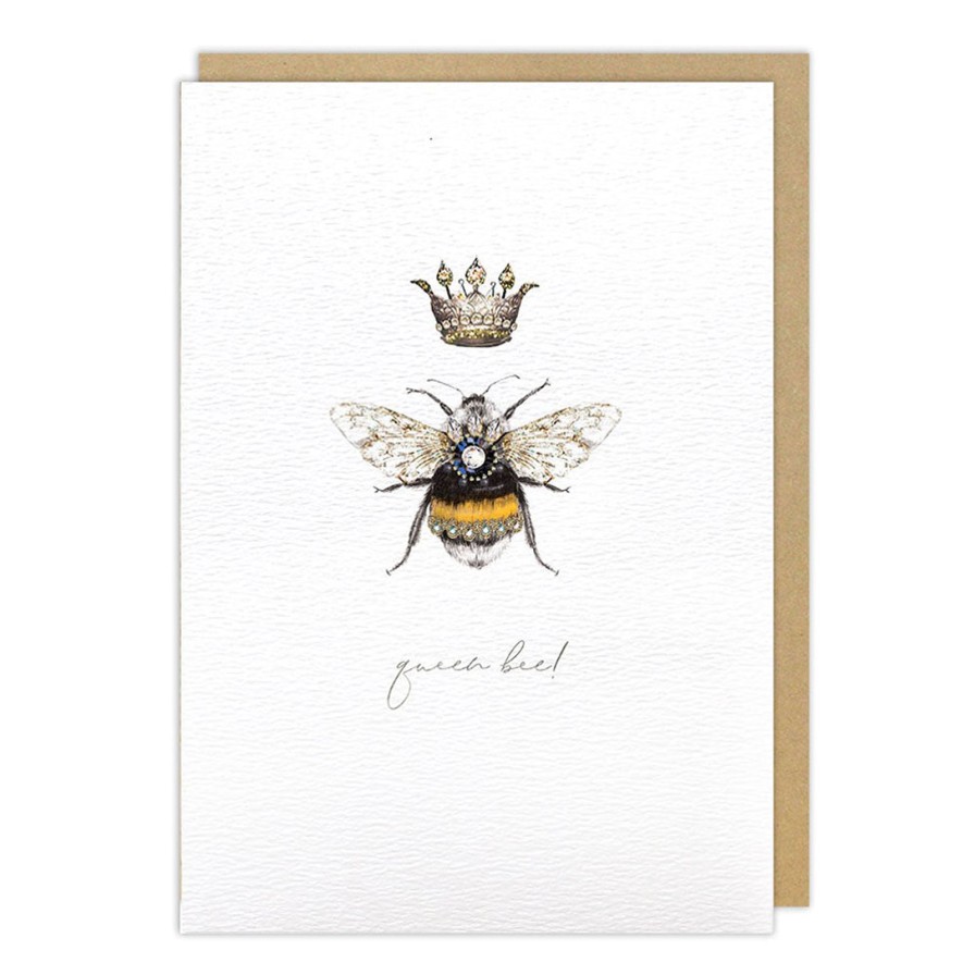 Art & Paper Notes & Queries | Queen Bee Friendship Card