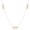 Women Enewton Necklaces | Choker Joy Simplicity Chain Sterling Mixed Metal-3Mm Gold