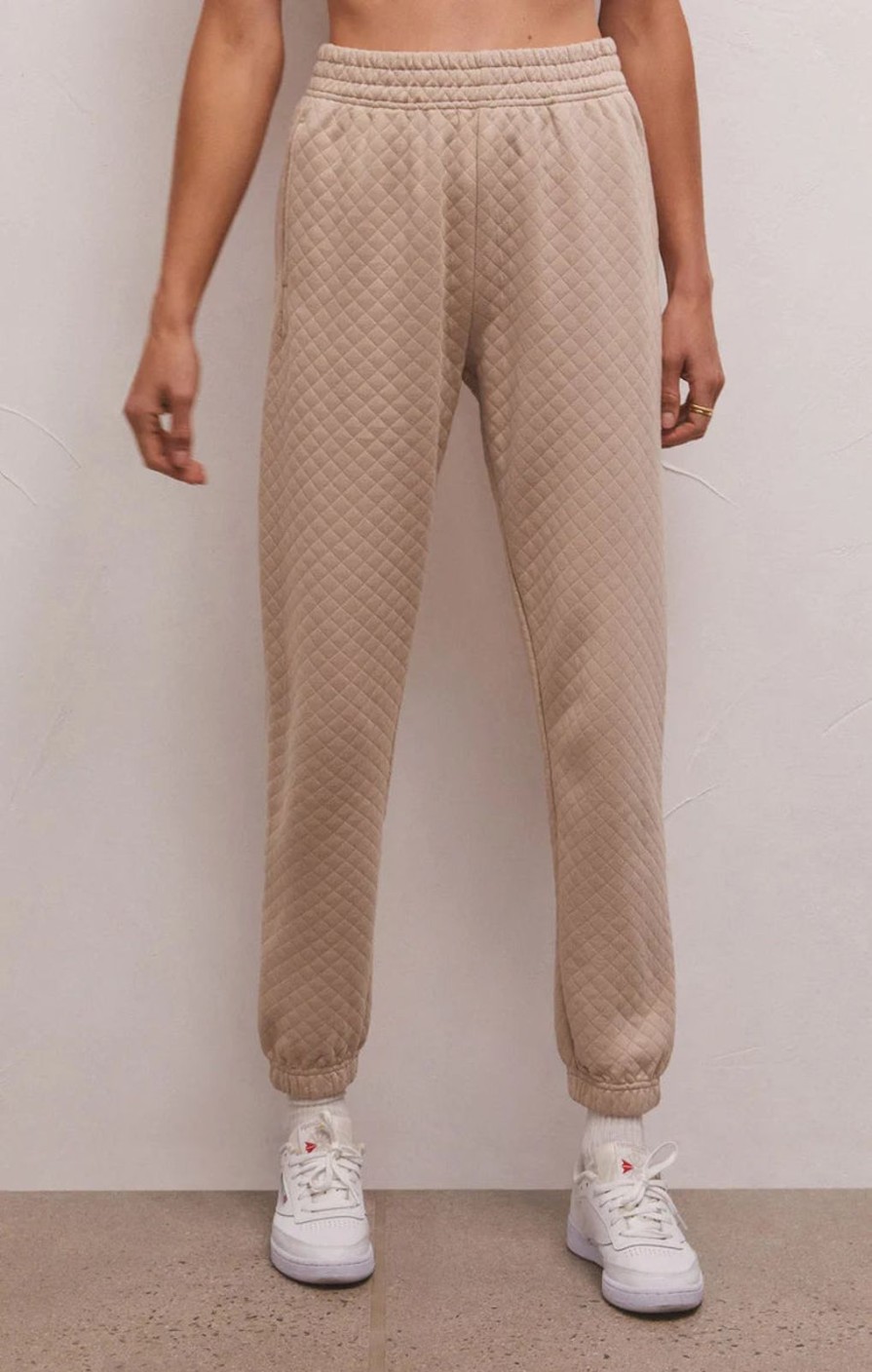 Women ZSupply Bottoms | Slim Quilted Jogger