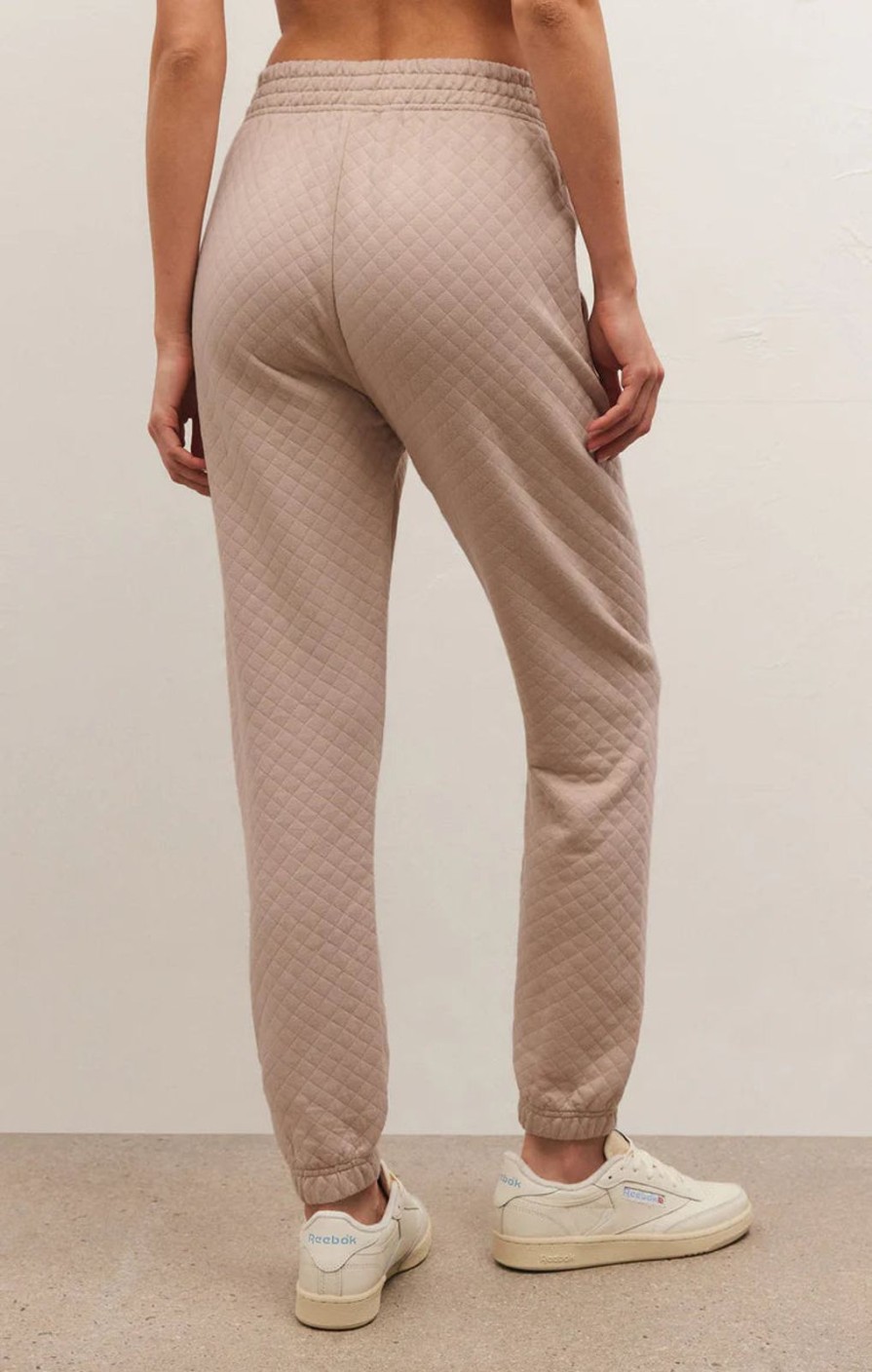 Women ZSupply Bottoms | Slim Quilted Jogger