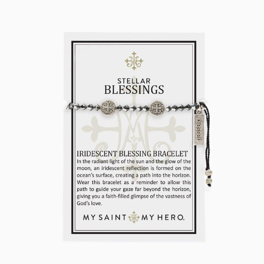 Women My Saint My Hero Bracelets | Stellar Blessings Iridescent Bracelet