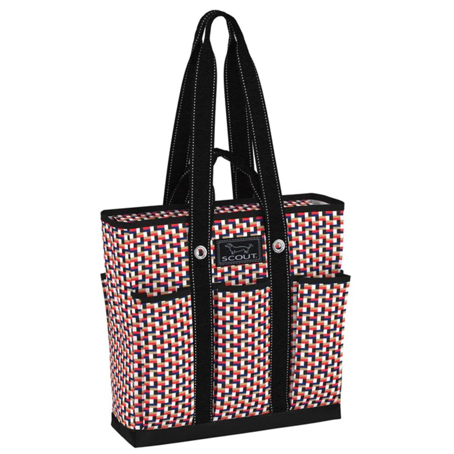 Women SCOUT Totes | Pocket Rocket Pocket Tote Bag-Pattern: Stack Efron