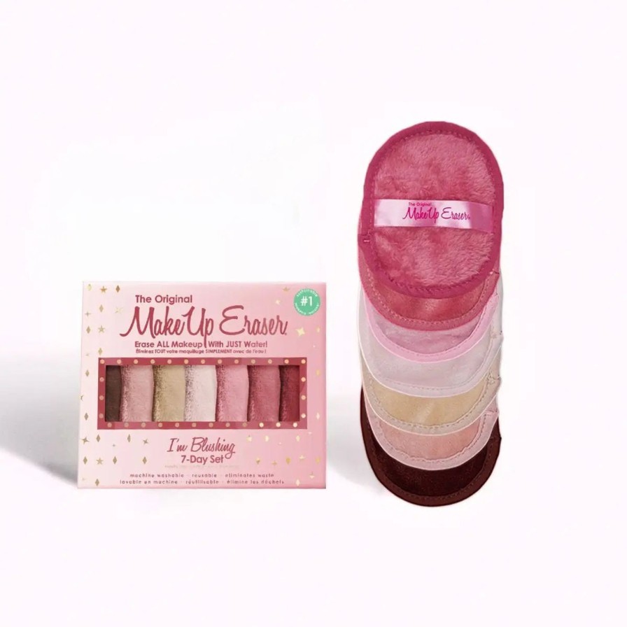 Bath & Beauty MakeUp Eraser Beauty Accessories | I'M Blushing 7 Day Makeup Eraser Set