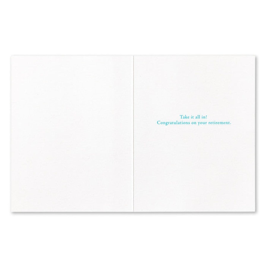 Art & Paper Compendium | Retirement Card-"…The Experience Of Experiences Is Being Alive." —Carlos Castenada