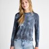 Women Splendid Sweaters & Jackets | Madelyn Acid Wash Sweater