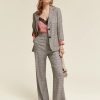 Women Scotch & Soda Sweaters & Jackets | Prince Of Wales Checked Blazer