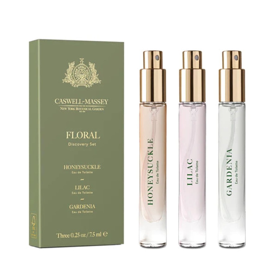 Bath & Beauty Caswell-Massey Perfume | Floral Discovery 3 Piece Set