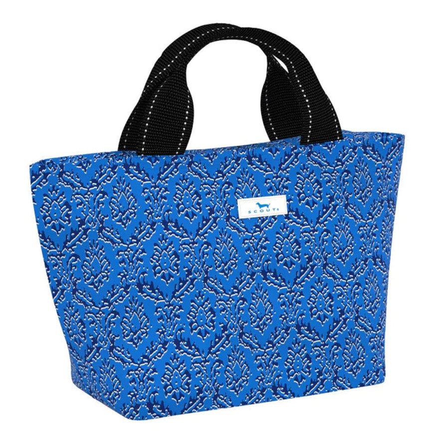 Women SCOUT Totes | Nooner Lunch Box-Pattern: Merci Beau Blue