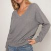 Women ZSupply Tops | Arlo V-Neck Waffle Top