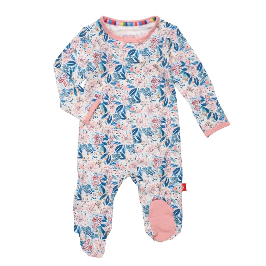 Littles Magnetic Me | Once And Floral Modal Magnetic Footie