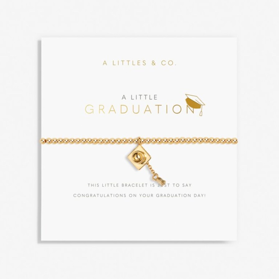 Women A Littles & Co. Bracelets | A Little 'Graduation' Bracelet In Gold-Tone Plating