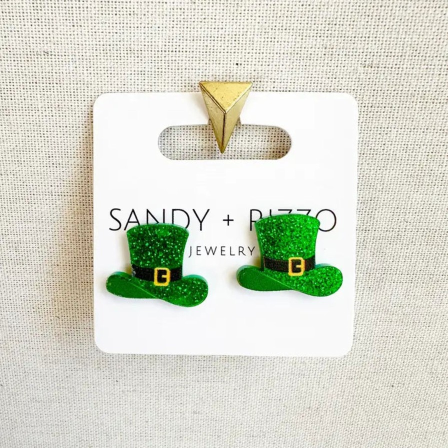 Women Sandy + Rizzo Earrings | St. Patrick'S Stud