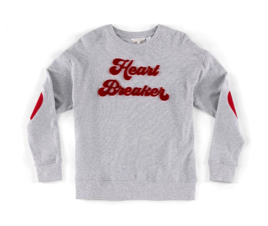 Women Shiraleah Tops | Heart Breaker Sweatshirt