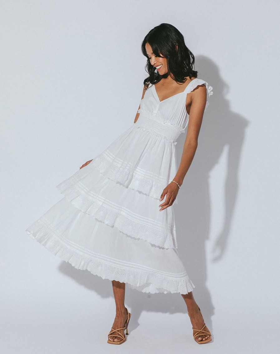 Women Cleobella Dresses | Amora Midi Dress