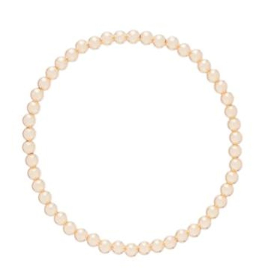 Women Enewton Bracelets | Classic Gold 4Mm Bead Bracelet