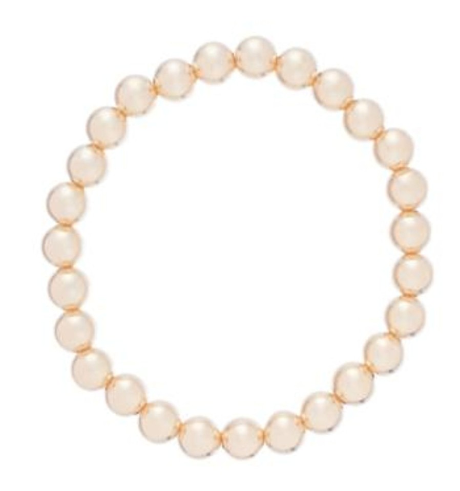 Seasonal Enewton | Classic Gold 7Mm Bead Bracelet