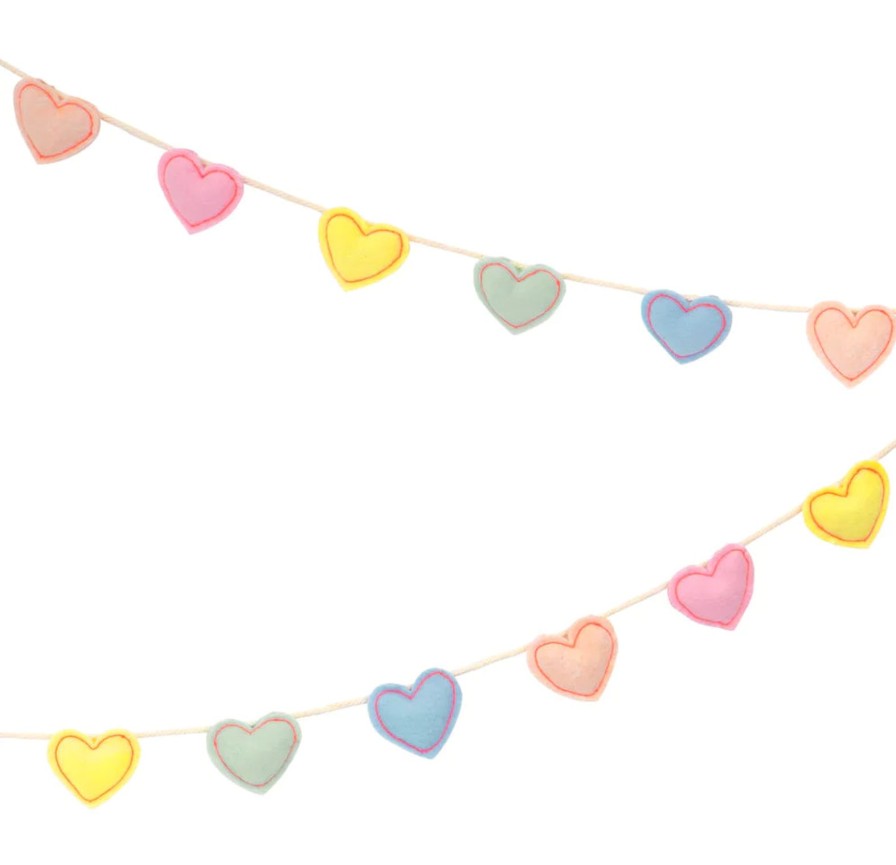 Seasonal Meri Meri | Felt Heart Garland