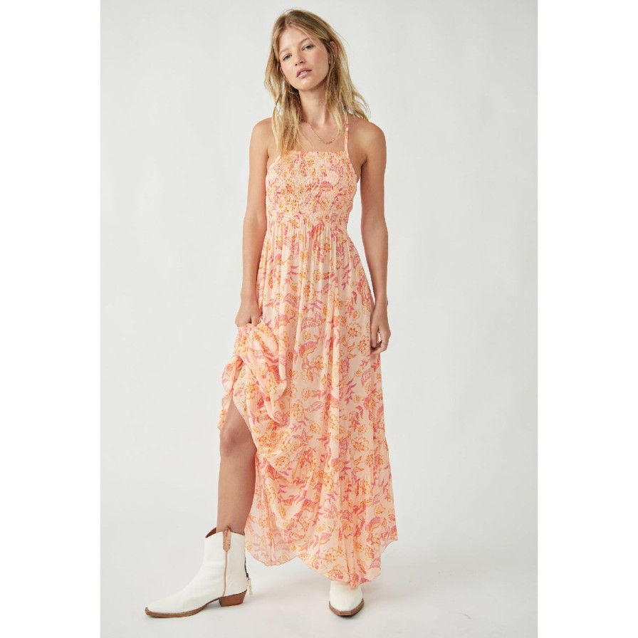 Women Free People Dresses | Heat Wave Printed Maxi