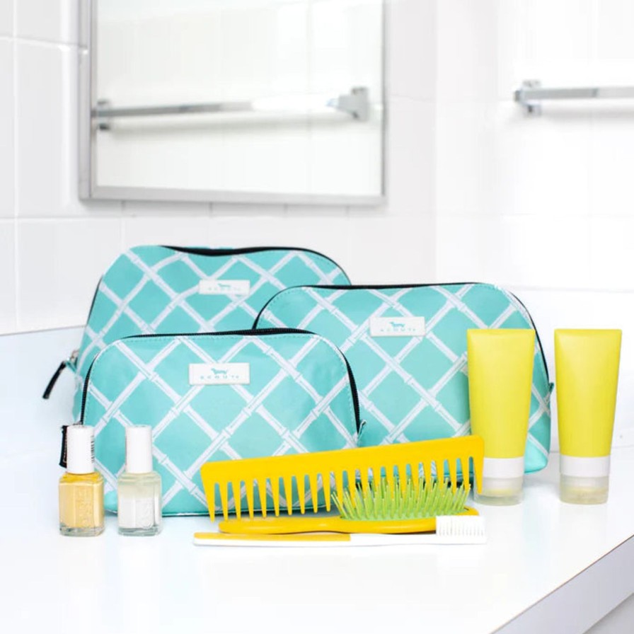 Women SCOUT Cosmetic Bags | Triple Threat Pouch Set-Pattern: Bambooyah