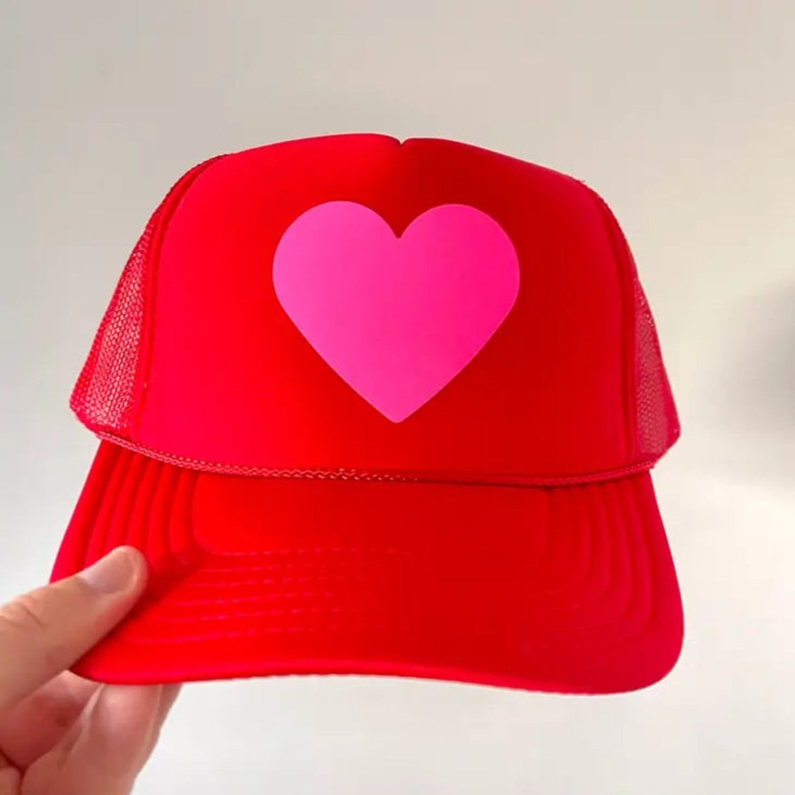 Women Rad Hat Society Hats | Heart Hat