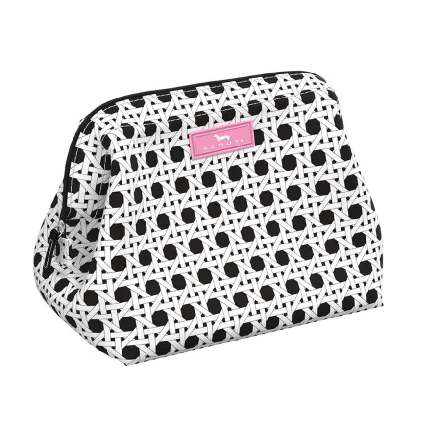 Women SCOUT Cosmetic Bags | Little Big Mouth Makeup Bag-Pattern: Cane Fonda