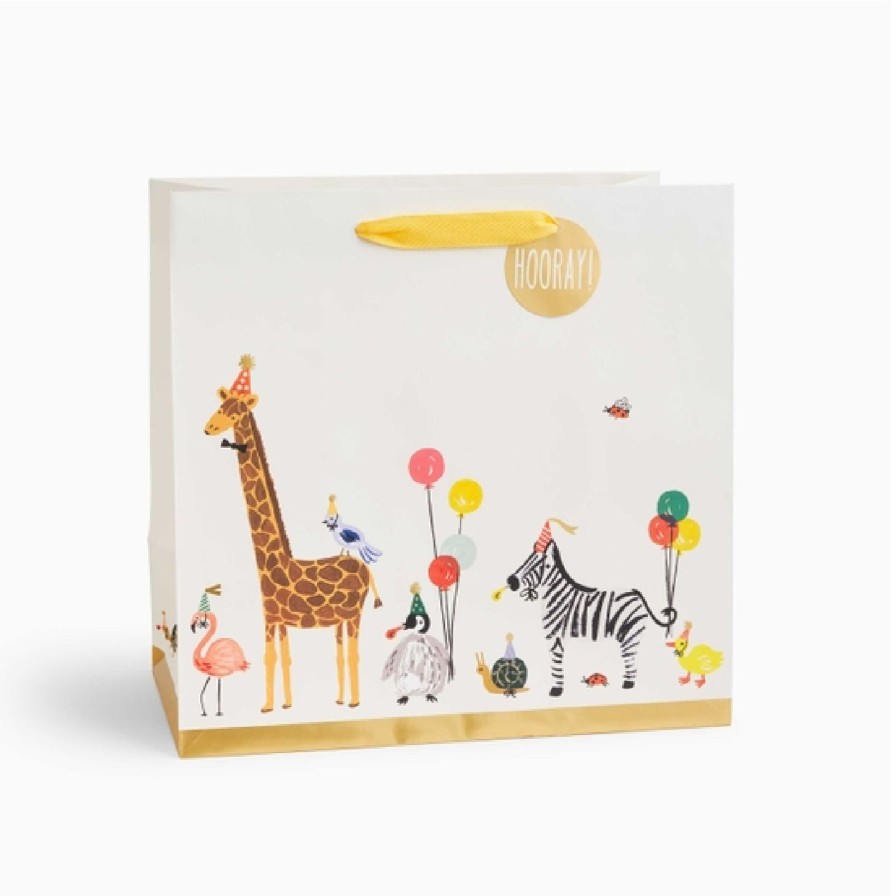 Art & Paper Rifle Paper Co. | Party Animals Gift Bags- Assorted Sizes