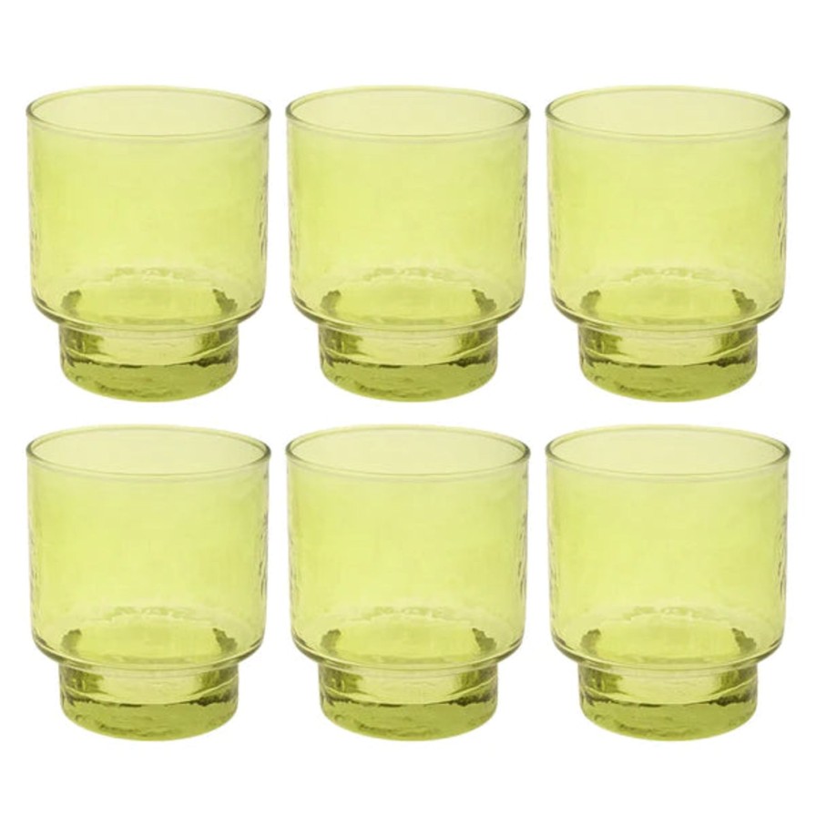 Home Karma Serveware | Stacking Glasses-4 Colors