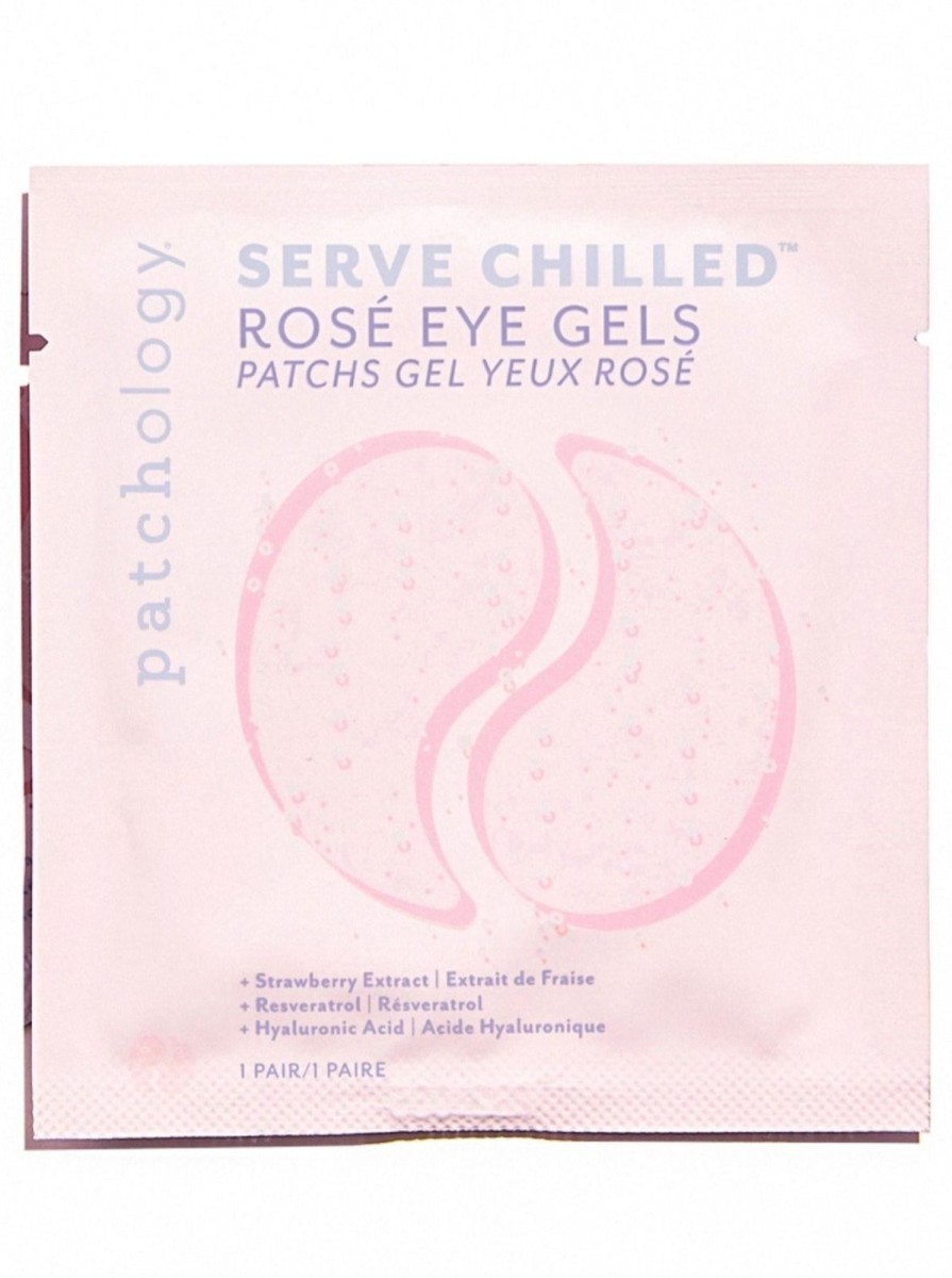 Bath & Beauty Patchology Masks | Served Chilled Rose Eye Gels