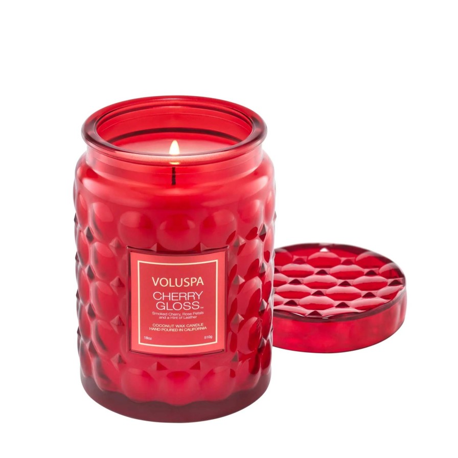 Home Voluspa Candles | Cherry Gloss Large Jar Candle