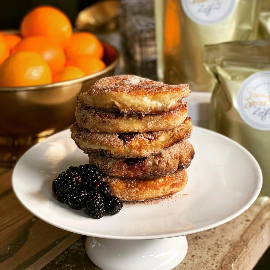 Home Maison Zoe Ford Food | Crispy Cinnamon Doughnut Pancake Mix