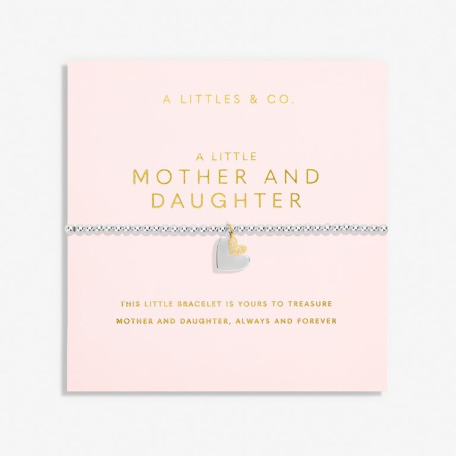 Women A Littles & Co. Bracelets | A Little 'Mother And Daughter' Bracelet In Silver Plating