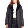 Women Fabulous Furs Sweaters & Jackets | Black Rainier Reversible Mink Coat