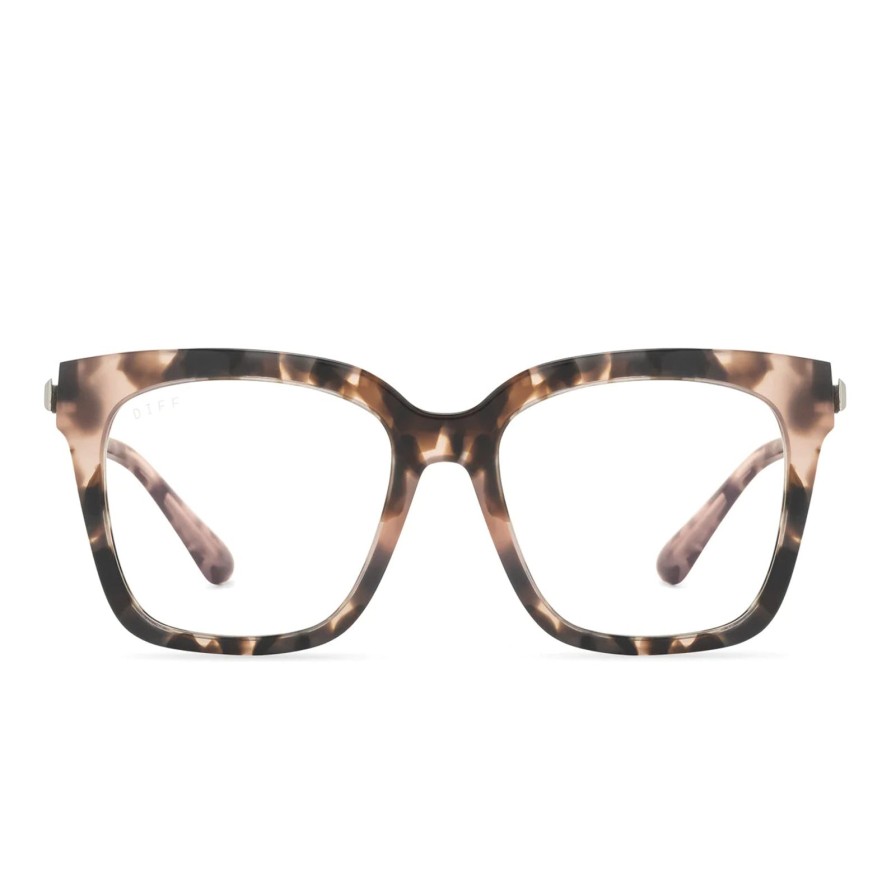 Women DIFF Eyewear Eyewear | Bella Himalayan Tortoise Blue Light Technology Glasses