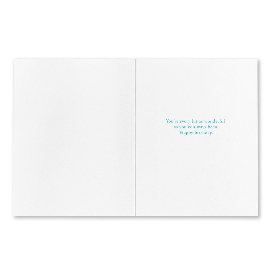 Art & Paper Compendium | Birthday Card-"We Are Always The Same Age Inside." —Gertrude Stein