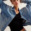 Women Free People Sweaters & Jackets | Suzy Denim Jacket