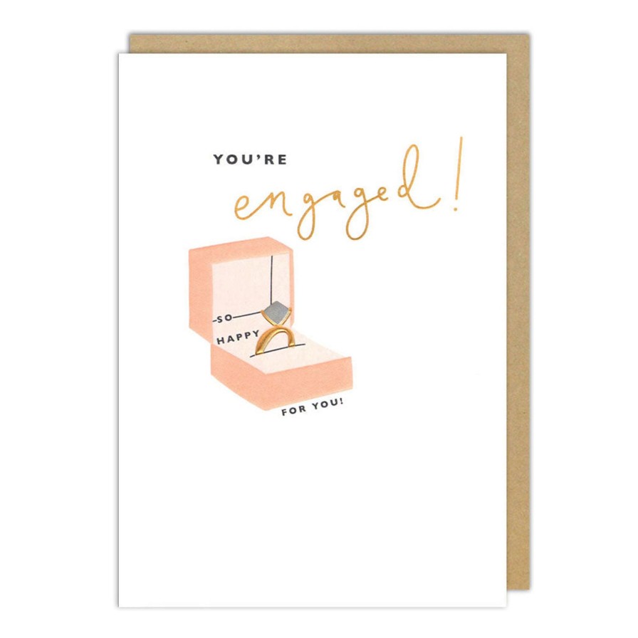 Art & Paper Notes & Queries | Ring Engagement Card