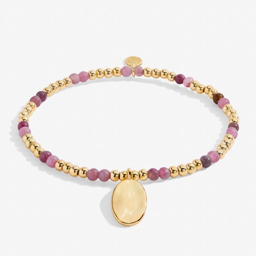 Women A Littles & Co. Bracelets | Birthstone A Little October Bracelet In Gold-Tone Plating-Tourmaline