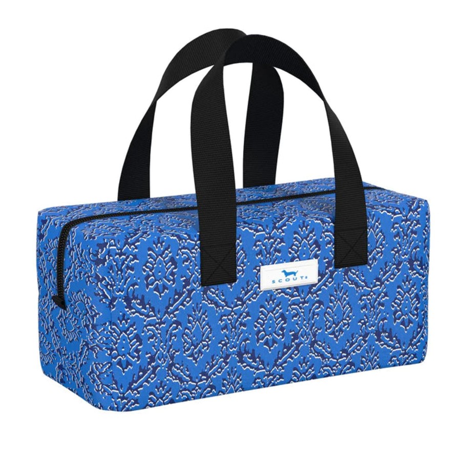 Women SCOUT Totes | Gift N Go Gift Zip-Top Bag-Pattern: Merci Beau Blue