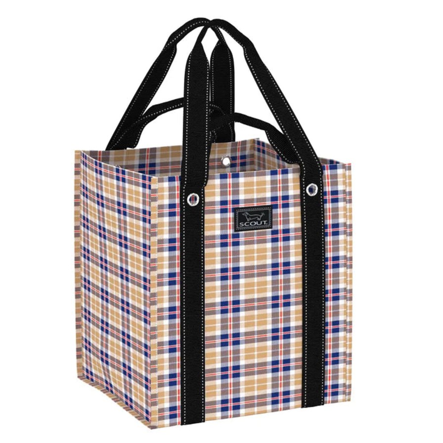 Women SCOUT Totes | Bagette Market Tote-Pattern: Kilted Age