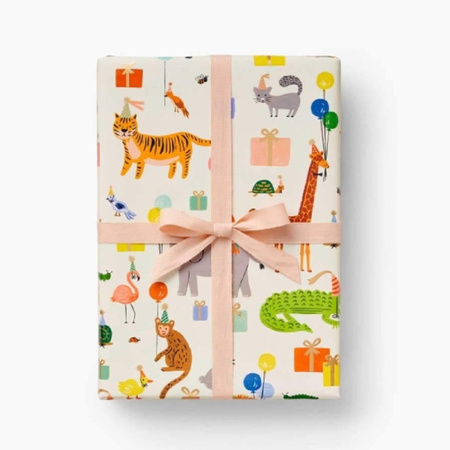 Art & Paper Rifle Paper Co. | Party Animals Gift Wrap Roll