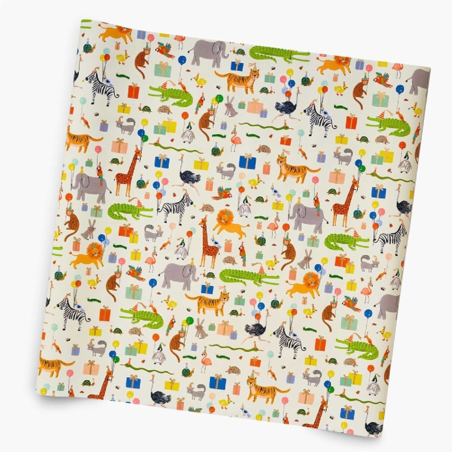 Art & Paper Rifle Paper Co. | Party Animals Gift Wrap Roll